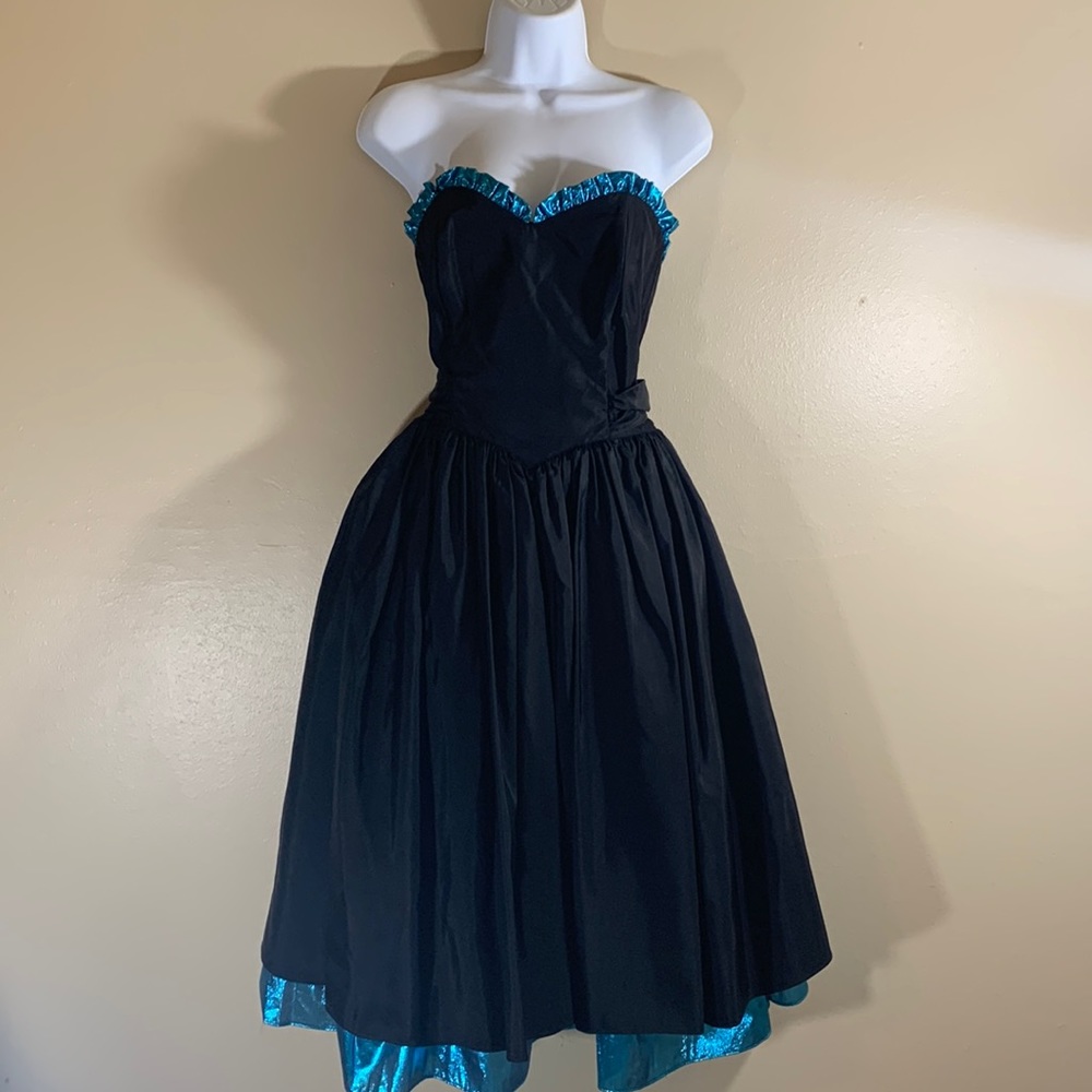 Gunne Sax by Jessica McClintock Strapless Dress Size 9